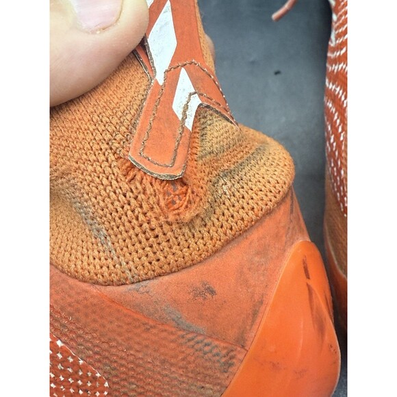 Nike VAPOR UNTOUCHABLE PRO TD 3 Football Cleats ORANGE 917165-800 Mens Size 10.5 - Picture 8 of 8